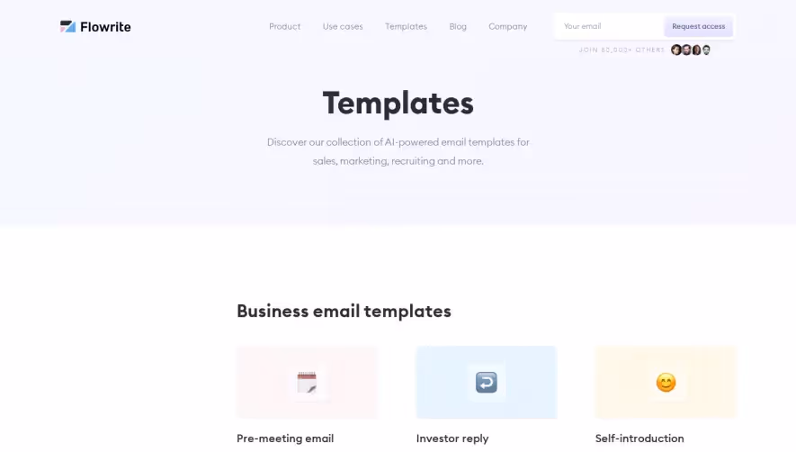 Flowrite Templates Library