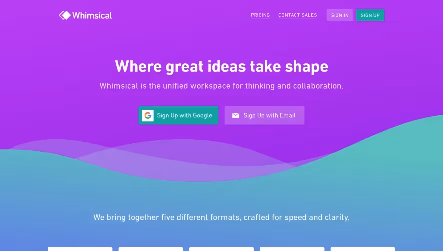 Whimsical Landing Page