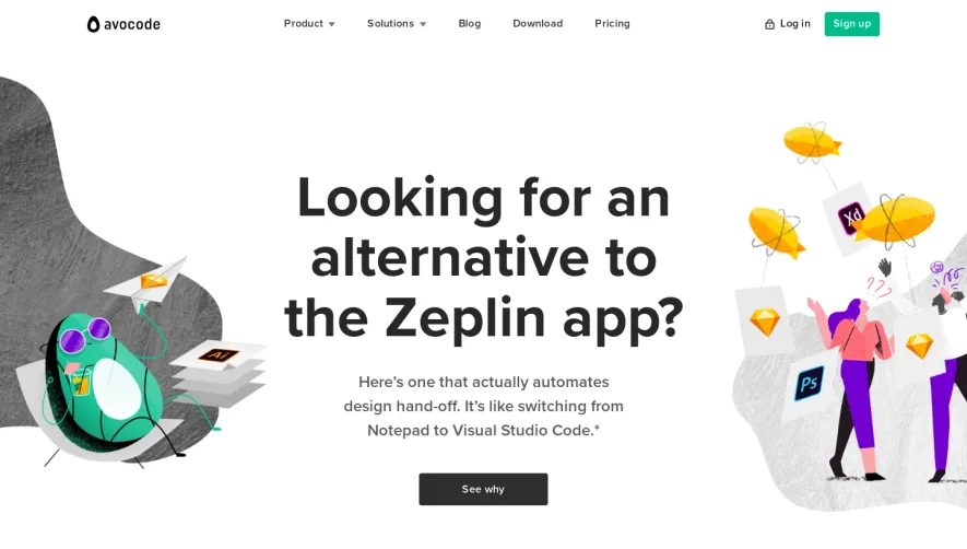Avocode Compared to Zeplin
