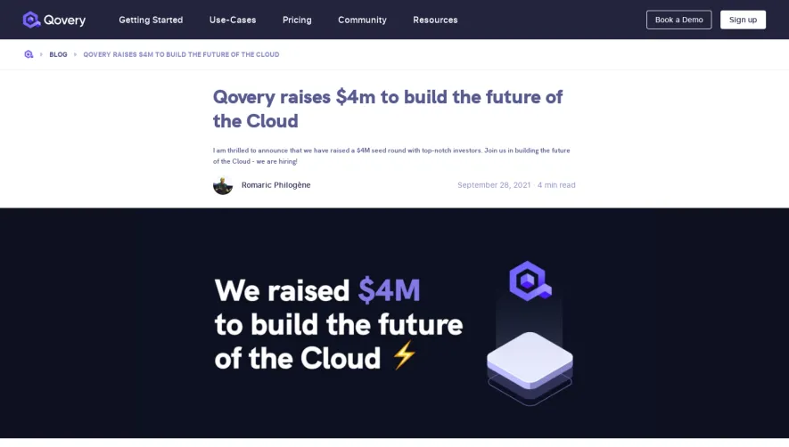 Qovery Blog Template