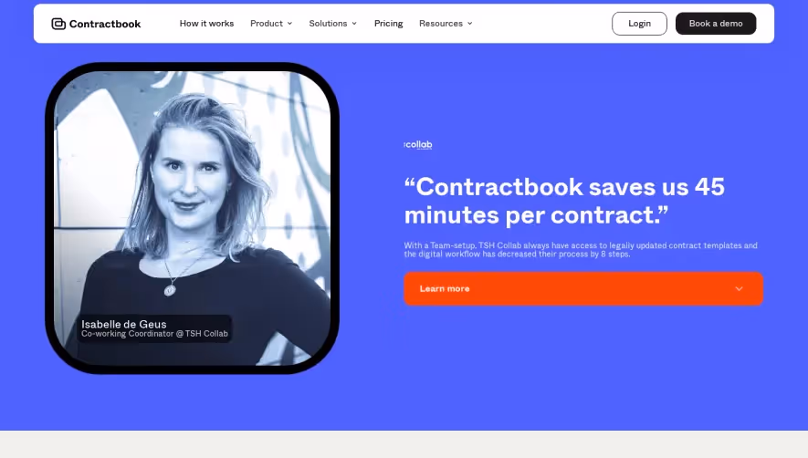 Contractbook Customer Stories
