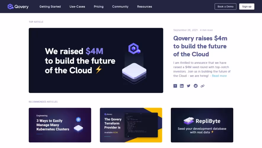 Qovery Blog Feed