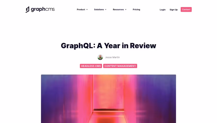 GraphCMS Year in Review