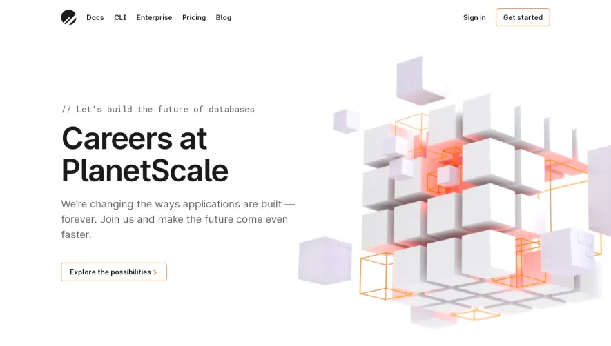 PlanetScale Careers Page