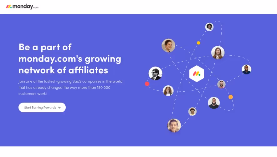 Monday Affiliate Program Page