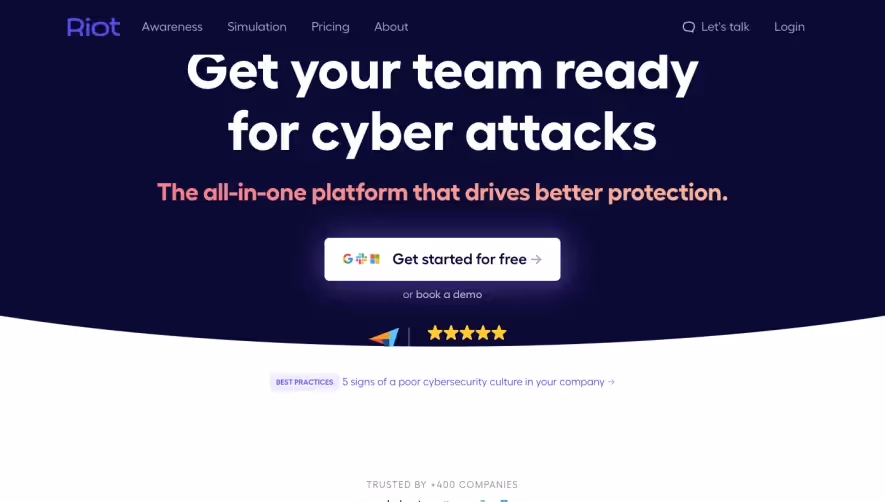 Riot Early Access Page