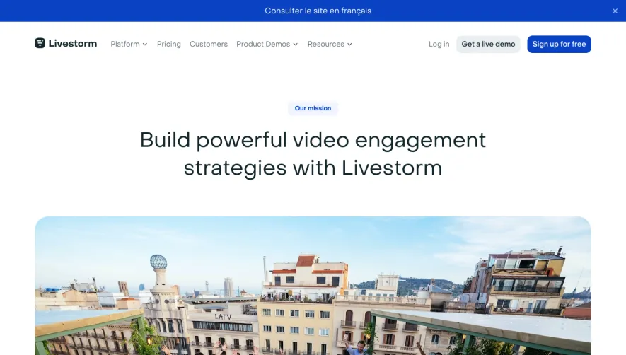 Livestorm About Page