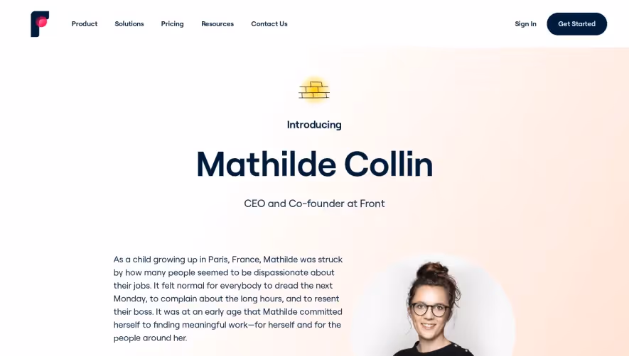 Front Newsletter Page