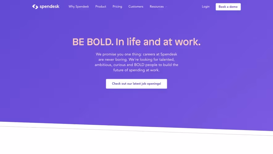 Spendesk Career Page