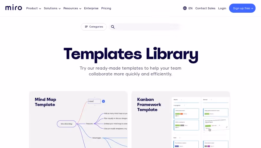 Miro Template Library