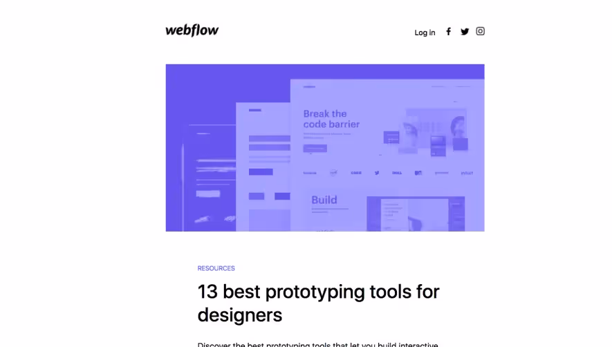 Webflow Newsletters