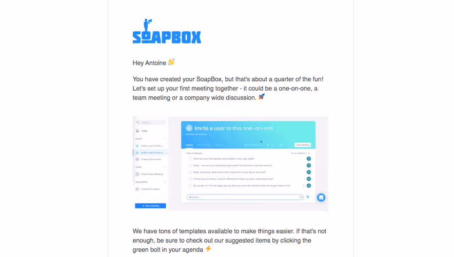 Hypercontext oapbox Onboarding Email Flow