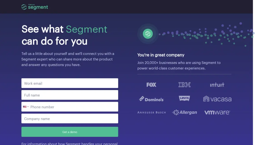 Segment Demo Request