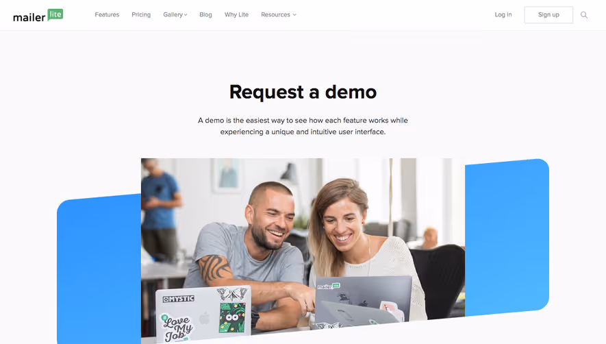 MailerLite Demo Request