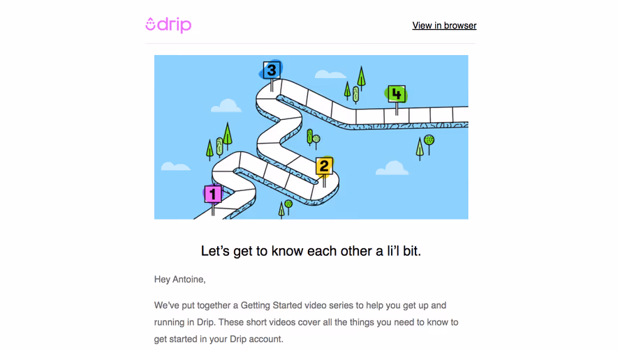 Drip Onboarding Emails
