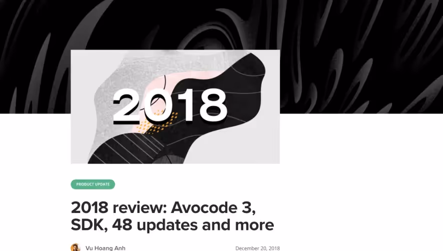 Avocode Year Review