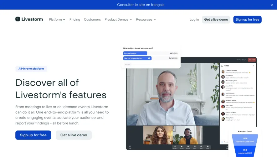 Livestorm Product Tour