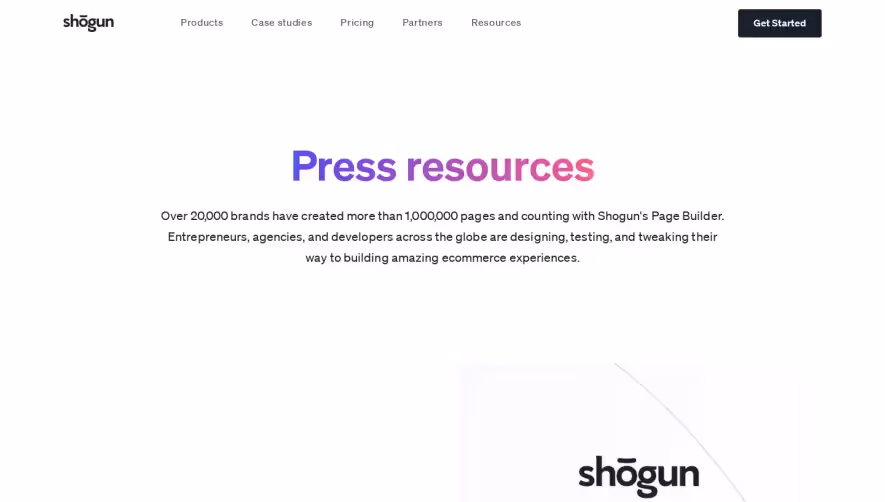 Shogun Press Page
