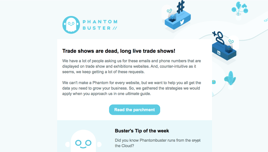 Phantombuster Newsletters