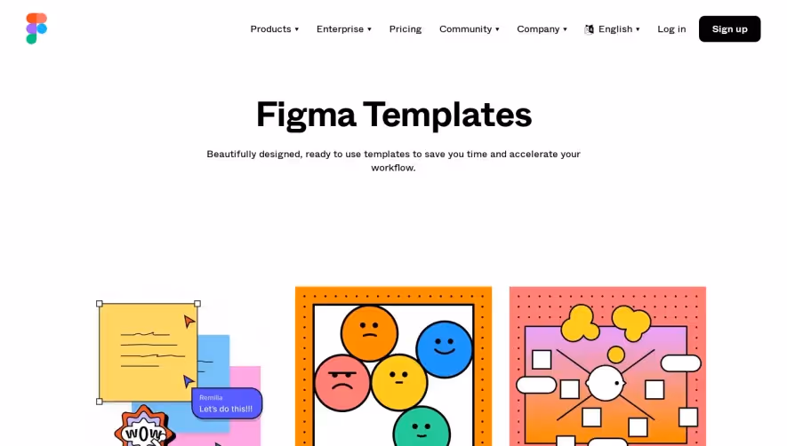 Figma Templates Library