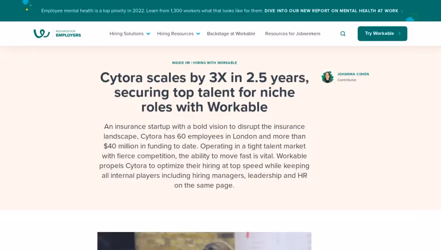 Workable Customer Stories