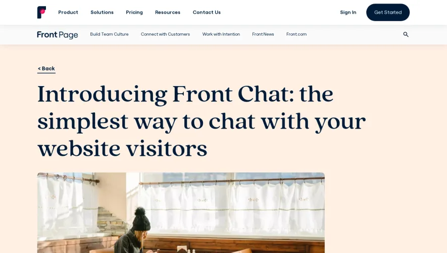 Front Product Update