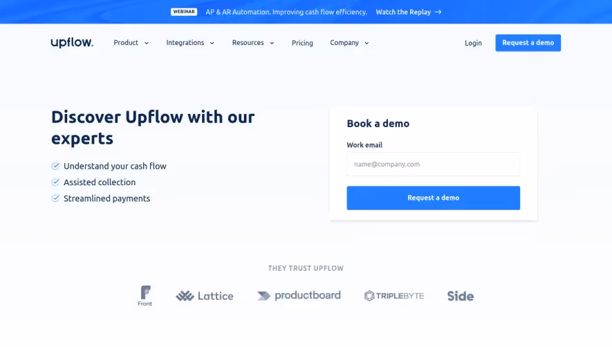 Upflow Demo Request