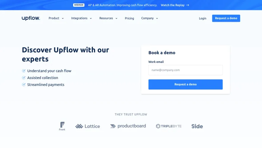 Upflow Demo Request