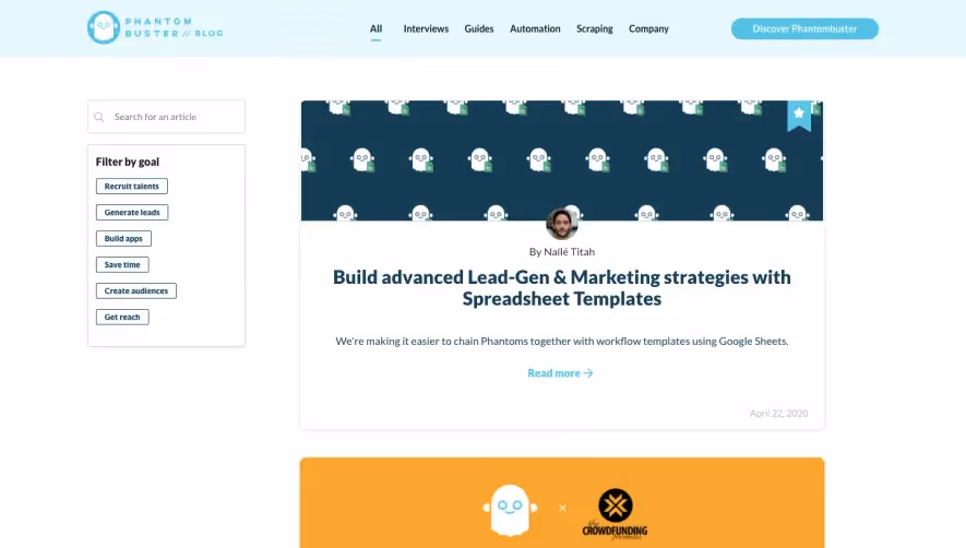 Phantombuster Blog Feed