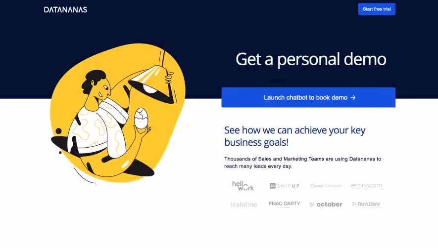 Datananas Demo Request