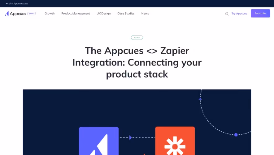 Appcues New Integration