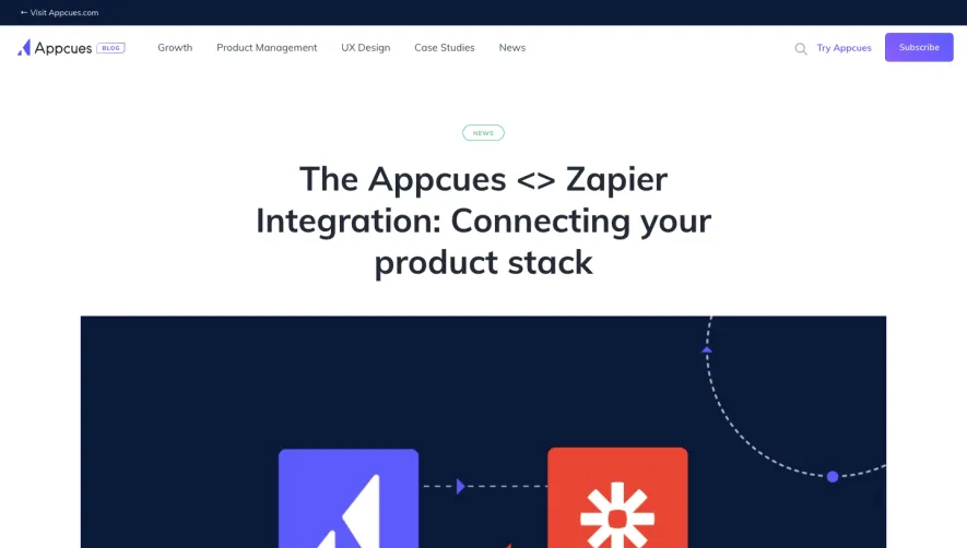 Appcues New Integration