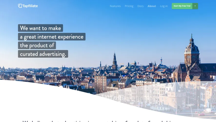 Tapfiliate About Page