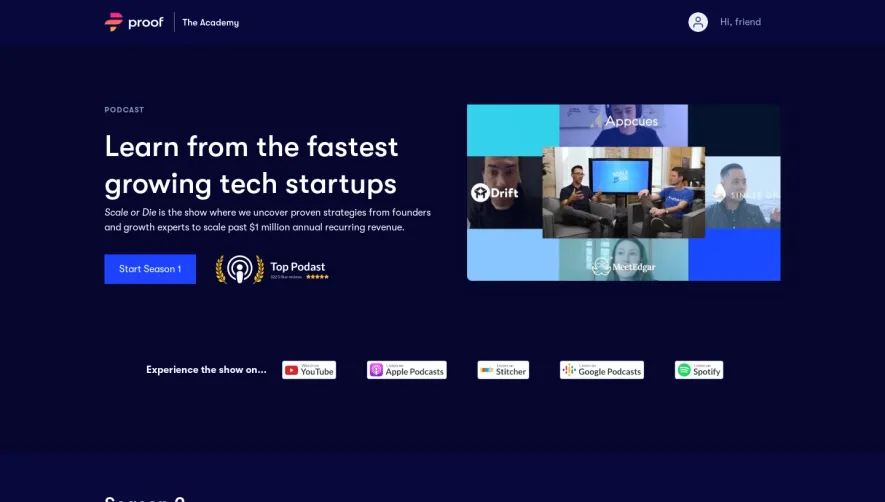 Proof Scale or Die Show