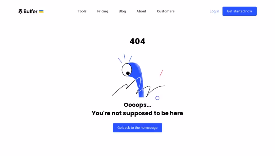 Buffer 404 Page