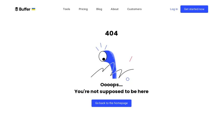 Buffer 404 Page