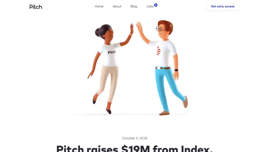 Pitch Funding Announcement