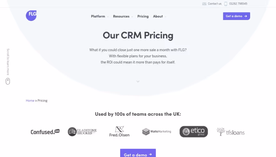 FLG Pricing Page