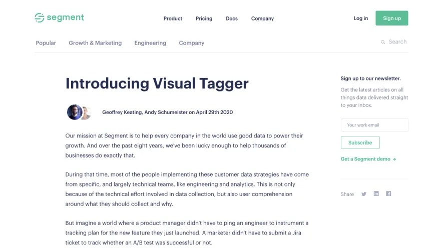 Segment Product Updates