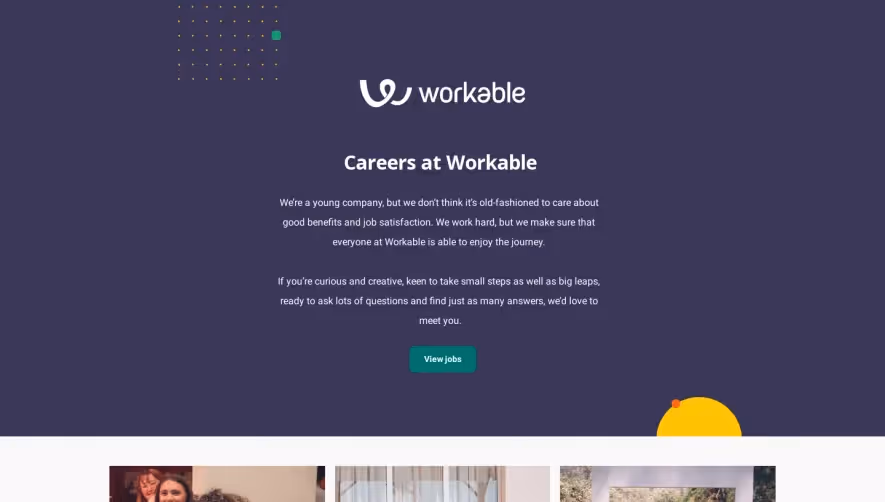 Workable Careers Page