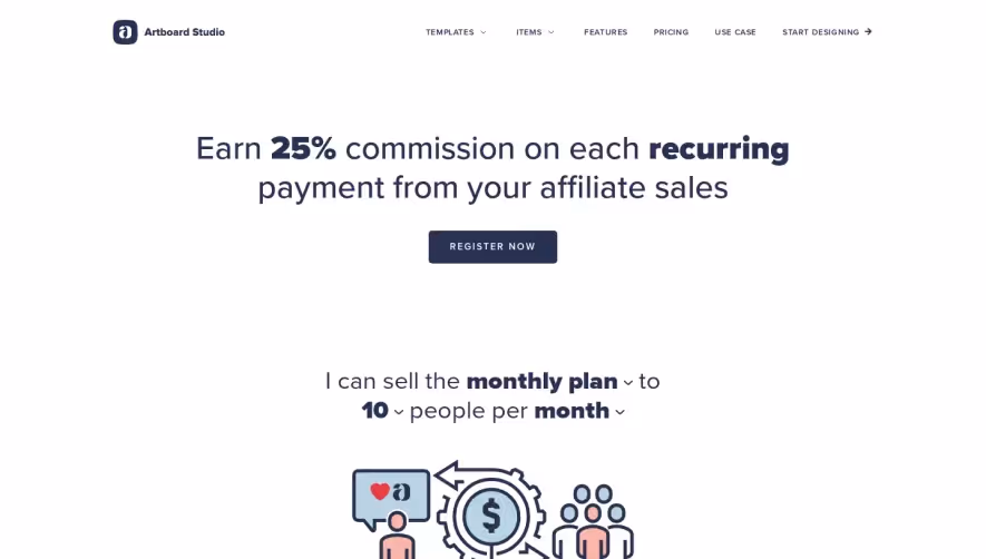 Artboard Studio Affiliate Page