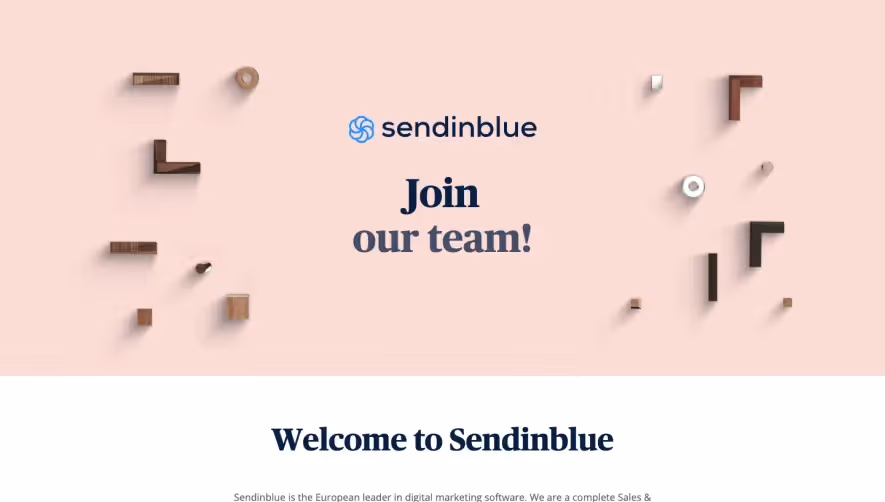 Sendinblue Careers Page