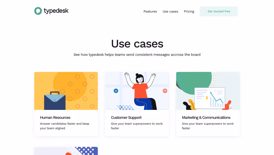 Typedesk Use Cases