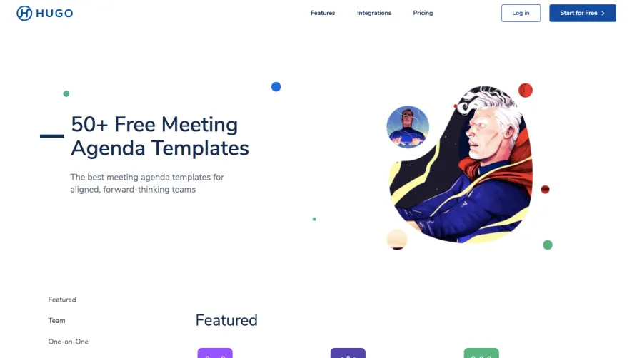Hugo Meeting Agenda Templates