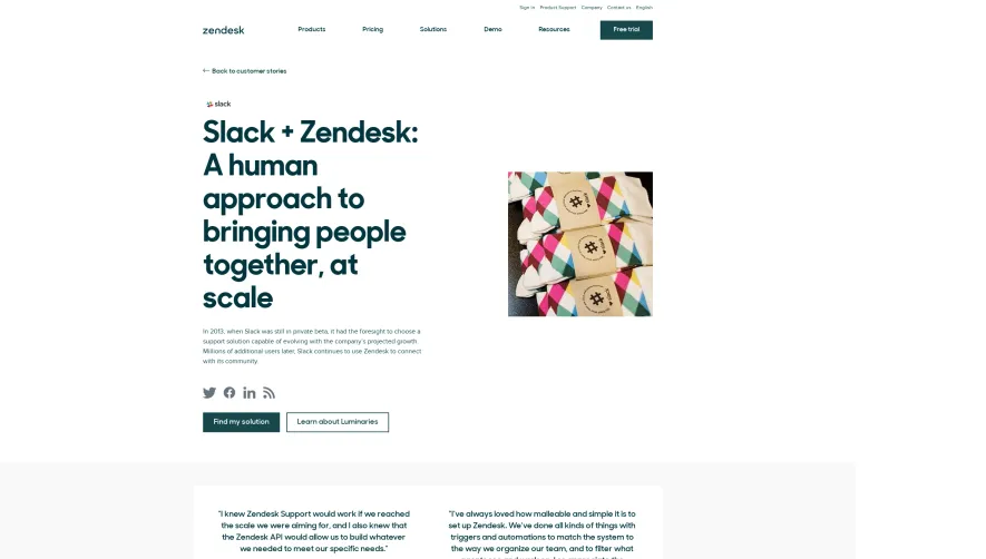 Zendesk Customer Stories