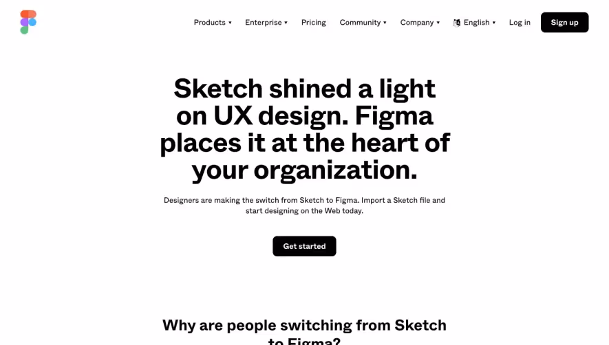 Figma Comparison Page