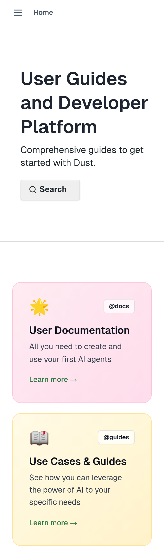 Dust Documentation