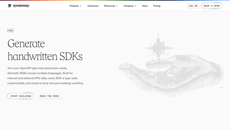 Speakeasy Features Page