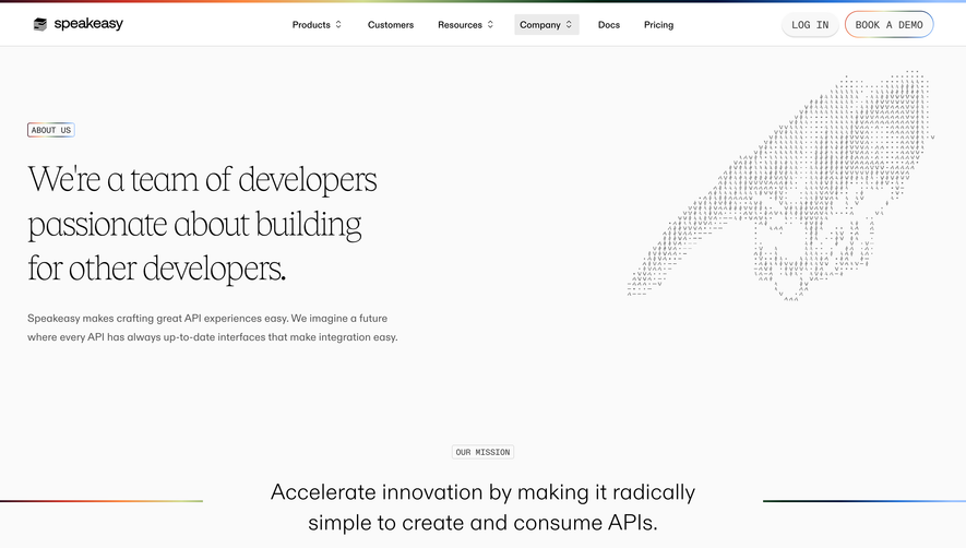 Speakeasy About Page