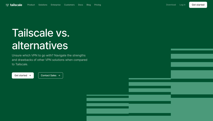 Tailscale Comparison Page